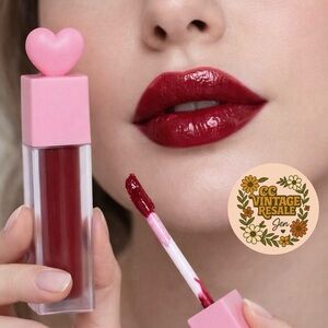 354. Crème Shop Glossy 12HR+ Lip Stain (New Flame) Flattering on All Skin Tones